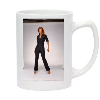 Tyra Banks 14oz White Statesman Mug