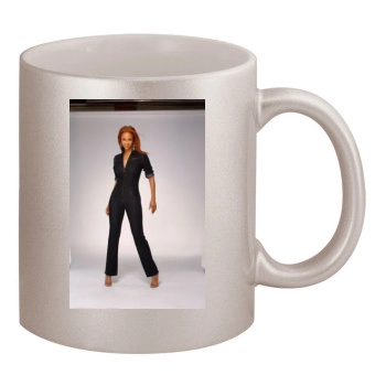 Tyra Banks 11oz Metallic Silver Mug