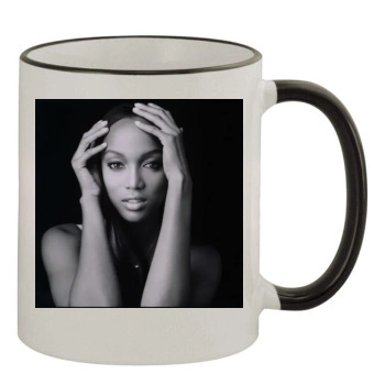 Tyra Banks 11oz Colored Rim & Handle Mug