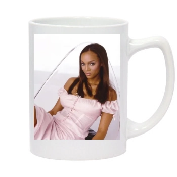 Tyra Banks 14oz White Statesman Mug