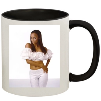 Tyra Banks 11oz Colored Inner & Handle Mug