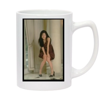 Vanessa Mae 14oz White Statesman Mug