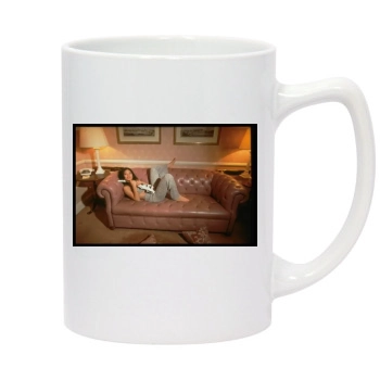 Vanessa Mae 14oz White Statesman Mug