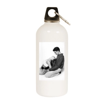 Victoria Beckham White Water Bottle With Carabiner