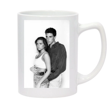 Victoria Beckham 14oz White Statesman Mug