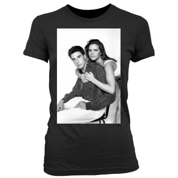 Victoria Beckham Women's Junior Cut Crewneck T-Shirt