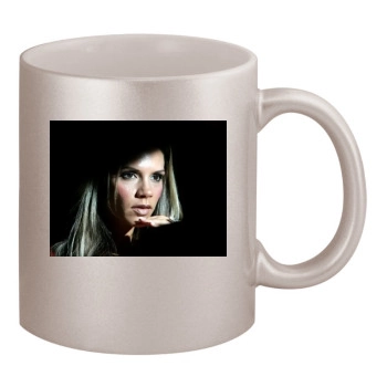 Victoria Beckham 11oz Metallic Silver Mug