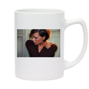 Victoria Beckham 14oz White Statesman Mug