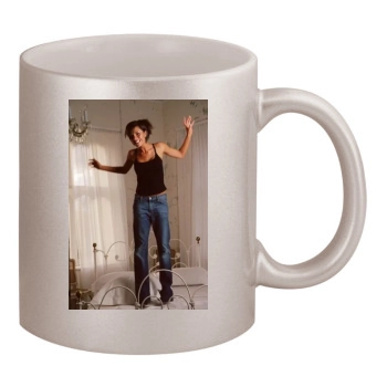 Victoria Beckham 11oz Metallic Silver Mug