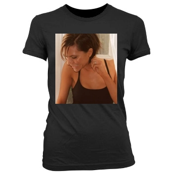 Victoria Beckham Women's Junior Cut Crewneck T-Shirt