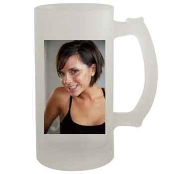 Victoria Beckham 16oz Frosted Beer Stein