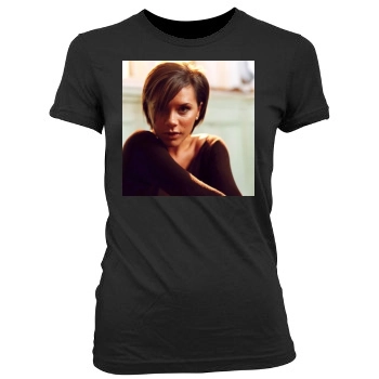 Victoria Beckham Women's Junior Cut Crewneck T-Shirt