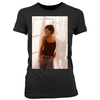 Victoria Beckham Women's Junior Cut Crewneck T-Shirt