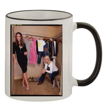 Victoria Beckham 11oz Colored Rim & Handle Mug