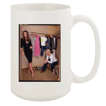 Victoria Beckham 15oz White Mug