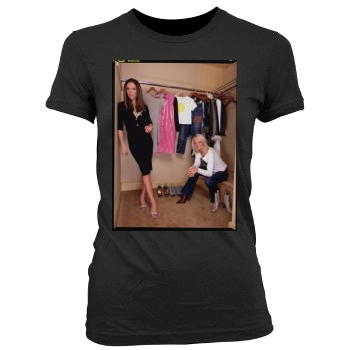 Victoria Beckham Women's Junior Cut Crewneck T-Shirt