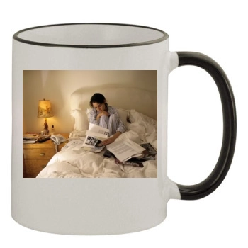 Winona Ryder 11oz Colored Rim & Handle Mug