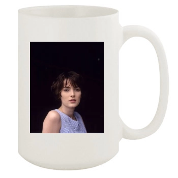 Winona Ryder 15oz White Mug