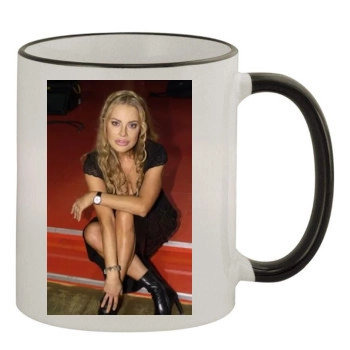 Xenia Seeberg 11oz Colored Rim & Handle Mug