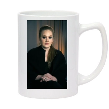 Adele 14oz White Statesman Mug