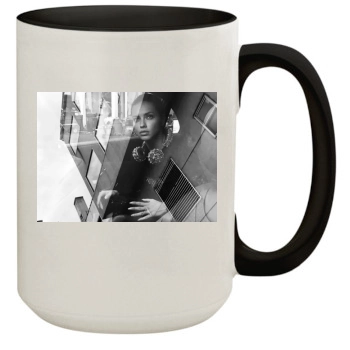 Adriana Lima 15oz Colored Inner & Handle Mug