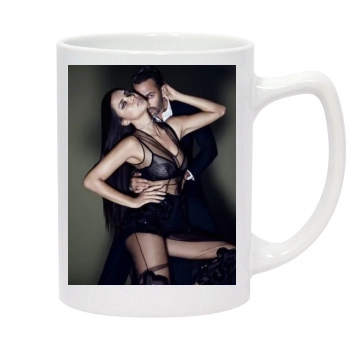 Adriana Lima 14oz White Statesman Mug