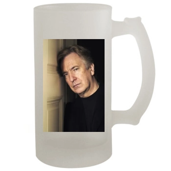 Alan Rickman 16oz Frosted Beer Stein