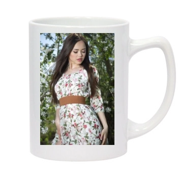 LiMoon 14oz White Statesman Mug