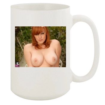 Moxi 15oz White Mug