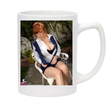 Moxi 14oz White Statesman Mug