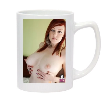 Moxi 14oz White Statesman Mug