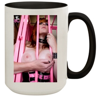 Moxi 15oz Colored Inner & Handle Mug