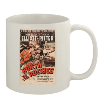 North of the Rockies (1942) 11oz White Mug