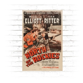 North of the Rockies (1942) Poster