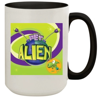 Pet Alien (2005) 15oz Colored Inner & Handle Mug