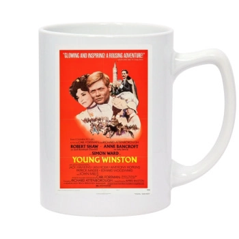 Young Winston (1972) 14oz White Statesman Mug