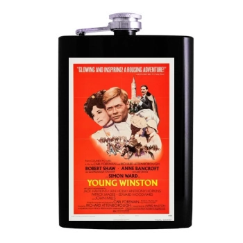 Young Winston (1972) Hip Flask