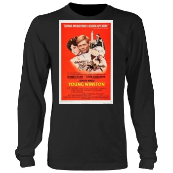 Young Winston (1972) Men's Heavy Long Sleeve TShirt