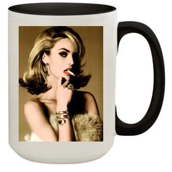 Candice Swanepoel 15oz Colored Inner & Handle Mug