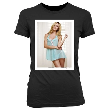 Candice Swanepoel Women's Junior Cut Crewneck T-Shirt