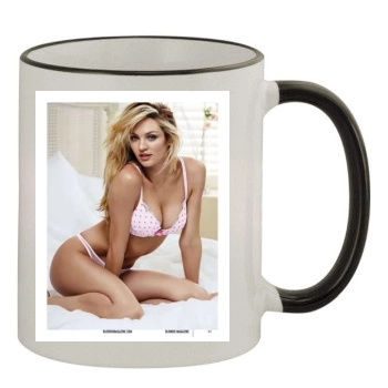 Candice Swanepoel 11oz Colored Rim & Handle Mug