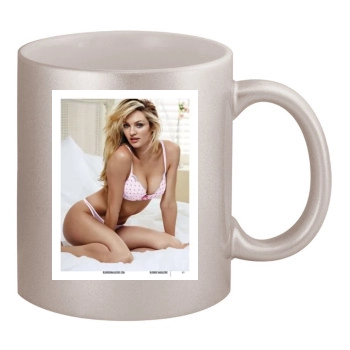 Candice Swanepoel 11oz Metallic Silver Mug