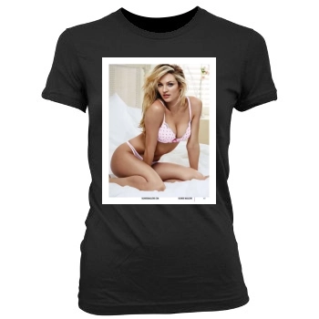 Candice Swanepoel Women's Junior Cut Crewneck T-Shirt