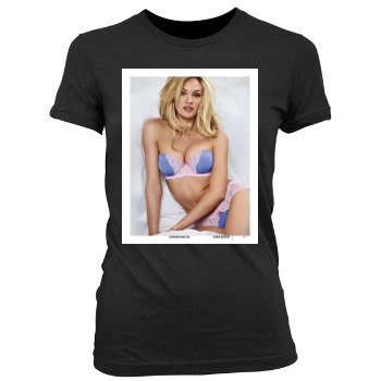 Candice Swanepoel Women's Junior Cut Crewneck T-Shirt