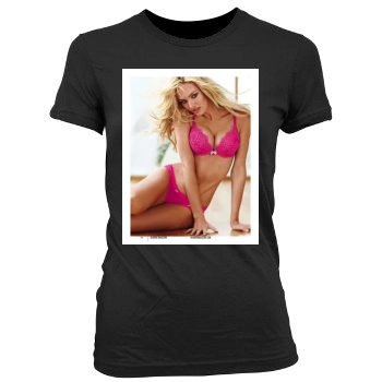 Candice Swanepoel Women's Junior Cut Crewneck T-Shirt