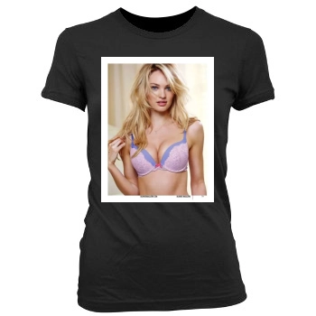 Candice Swanepoel Women's Junior Cut Crewneck T-Shirt