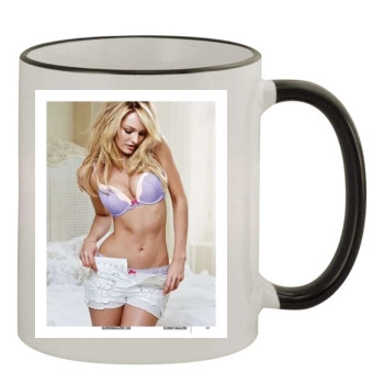 Candice Swanepoel 11oz Colored Rim & Handle Mug