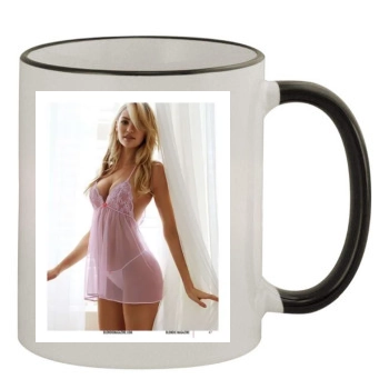 Candice Swanepoel 11oz Colored Rim & Handle Mug