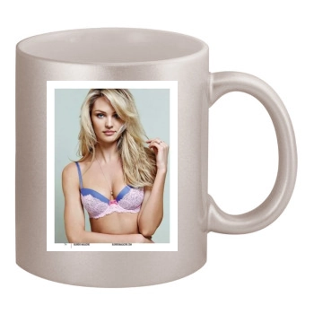 Candice Swanepoel 11oz Metallic Silver Mug