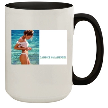 Candice Swanepoel 15oz Colored Inner & Handle Mug